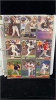 Folder Of Leaf 95 Baseball Cards