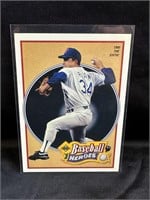 1990 Upper Deck Nolan Ryan Baseball Hero Card