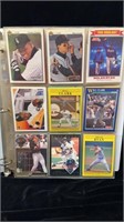 Folder Of Assorted Baseball Cards