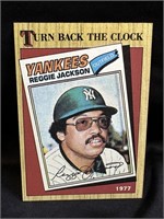 1987 Topps Reggie Jackson Yankees Card