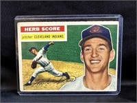 1956 Topps Herb Score Card