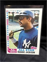 1982 Topps All Star Reggie Jackson