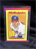 1988 Donruss Warren Spahn Card