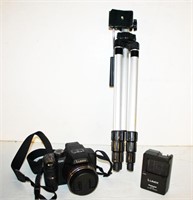 Lumix F240 Digital Camera w/ Battery Charger &