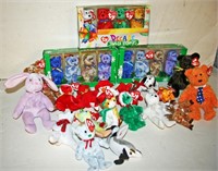 Lg. Lot of Ty Beanie Babies - Some New in Box