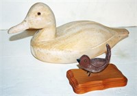 Wood Duck Decoy, 2006 James Miller Hand Carved