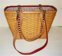 2004 Longaberger Mother's Day Weekend Tote w/