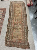 Antique Kazak carpet runner