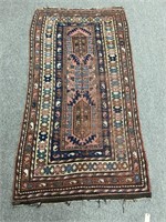 Antique Kazak area rug