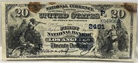 S - FIRST NAT'L BANK OF LOS ANGELES $20 (A33)