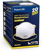 RESPIRATOR AND DUST MASKS 20 PACK
