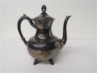 Silverplate teapot by Crosby