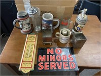 Vintage mugs & collectibles