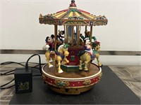 Mr. Christmas Disney Carousel - works