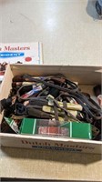 CIGAR BOX OF OLD "NEW" SHOELACES
