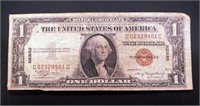 1935A  BROWN SEAL SILVER CERTIFICATE  HAWAII OVERP