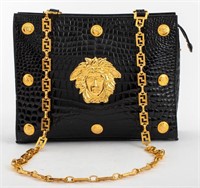 Gianni Versace Couture Logo Handbag