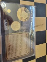 Abraham Lincoln American mint gold coinage and