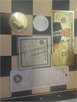 Miscellaneous coins tokens and more