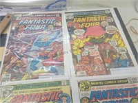 4 fantastic 4 Comics from 1978 numbers 195, 196,