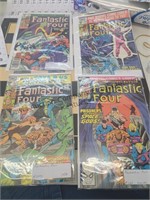 4 Fantastic 4 Comics from 1980 numbers 221 thru