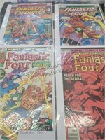 4 Fantastic 4 Comics from 1980 numbers 216 thru
