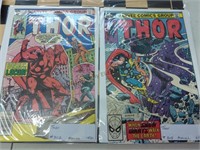 Marvel Comics the mighty Thor numbers 302 and 308