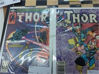 Marvel Comics the mighty Thor numbers 309 and 350