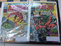 Marvel Comics Daredevil number 149 and number 153