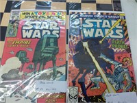 Two Star Wars comics number 40 and 45
