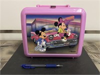 Mickey & Minnie Plastic Lunchbox with Thermos