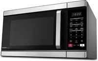 NEW $450 1.1 cu-ft Deluxe Microwave Oven