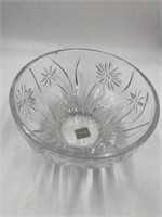Gorham crystal floral garden bowl
