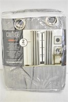 COUTURE BLACK OUT CURTAINS - LIGHT GREY