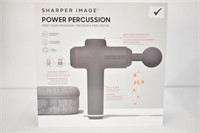 SHARPER IMAGE POWER PERCUSSION MASSAGER - NEW
