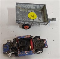 DINKY FORD CT & LESNEY TRAILER