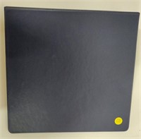 EMPTY 3 RING BINDER - PERFECT FOR COIN COLLECTION