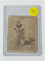 TINY THOMPSON 1933 ICE KINGS HOCKEY CARD