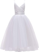 NEW $55 (14/15) Girls Lace Bridesmaid Dress