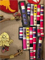 US Army Pin Ribbon Bars, Patches, etc.