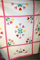 Quilted Tulip Bed Top Sheet
