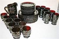 43 Pcs. of Cape Cod Avon Glassware - Plates,