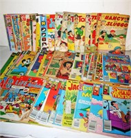 Lg. Grouping of Comic Books - Topper, Archie,