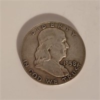 1958 Liberty Half Dollar