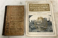 (2)York City Directory 1892 & PA Manuf. Journal