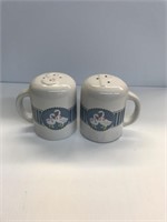 1980's Blue Geese Salt & Pepper Shakers