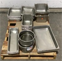 (30) Assorted Metal Pans