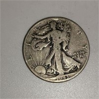 1943 Liberty Half Dollar