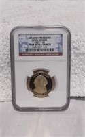 2007 S John Adams Ultra Cameo 1$ Coin