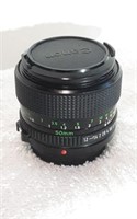 Cannon FD 50mm 1:1.2 Interchangeable Camera Lens